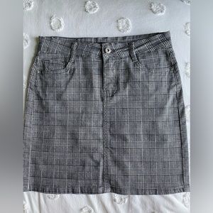 Plaid Mini Skirt